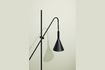 Miniature Lampadaire en métal noir Corde 2
