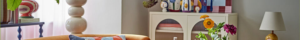 Mise en avant matière Lampadaire H137 cm en fer naturel Cressida