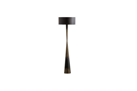 Lampadaire H151 cm métal noir et laiton Blackout Too Détouré
