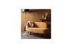 Miniature Lampadaire H151 cm métal noir et laiton Blackout Too 2