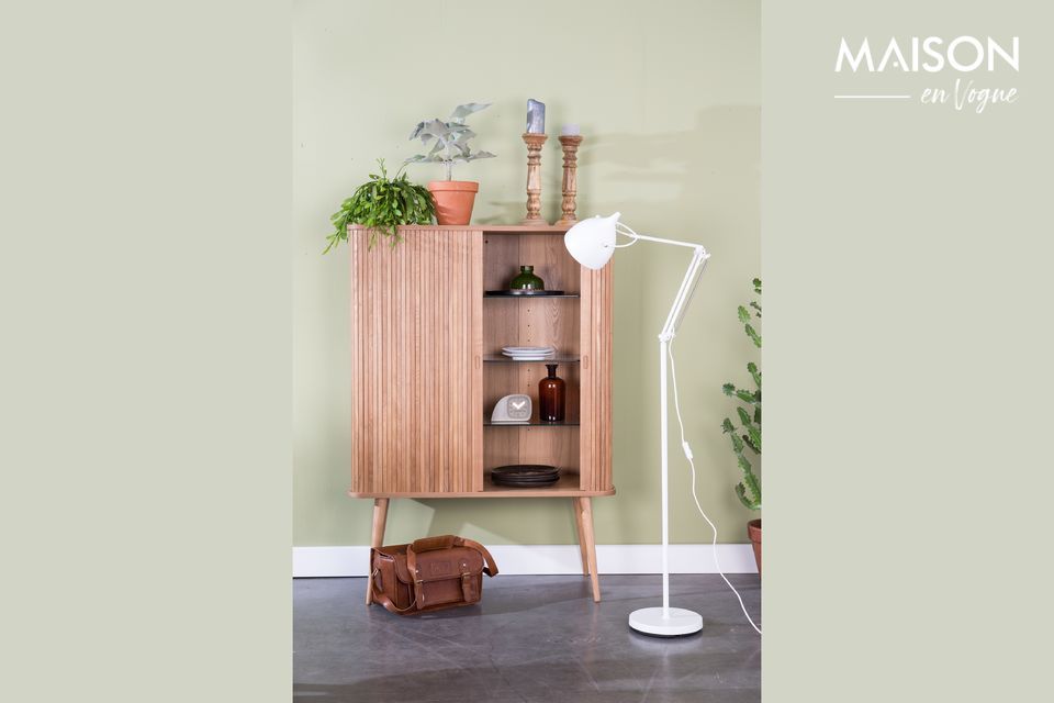 Lampadaire Reader Blanc Mat Zuiver