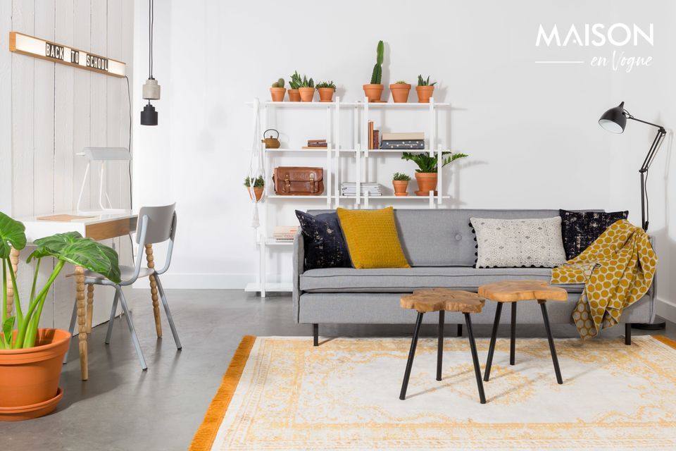 La sobriété d'un lampadaire pratique et design