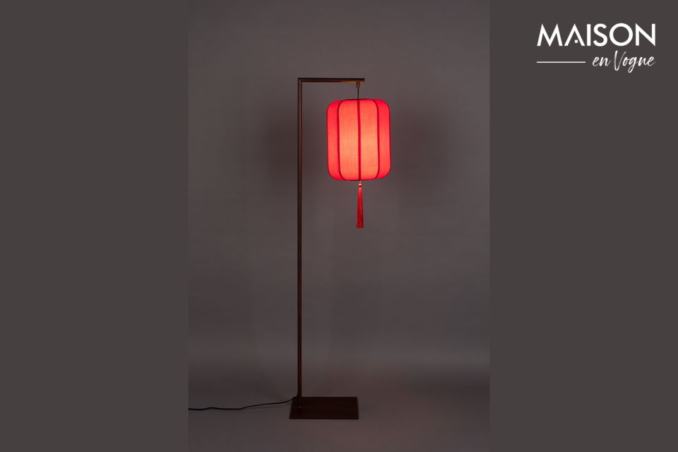 Lampadaire Suoni Rouge Dutch Bone