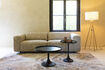 Miniature Lampadaire trépied en bambou blanc Fan 11