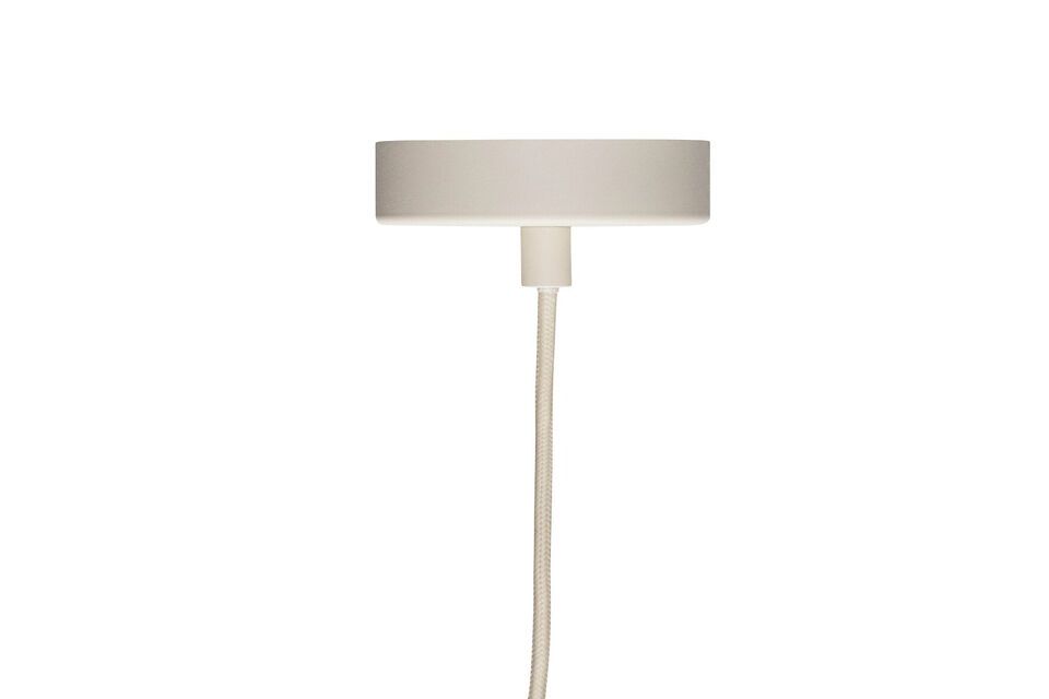 Lámpara colgante de cristal blanco Apollo - 3