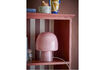 Miniatura Lámpara de mesa D20xH26,5 cm de vidrio rosa Paddy 4