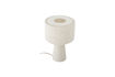 Miniatura Lámpara de mesa D20xH30 cm de poliéster blanco Emmie 6