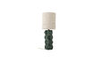 Miniatura Lámpara de mesa D25xH68 cm de gres verde Brady 1