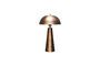 Miniatura Lámpara de mesa de metal dorado Champignon-Z Clipped