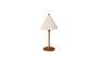 Miniatura Lámpara de mesa de metal dorado Lou Clipped