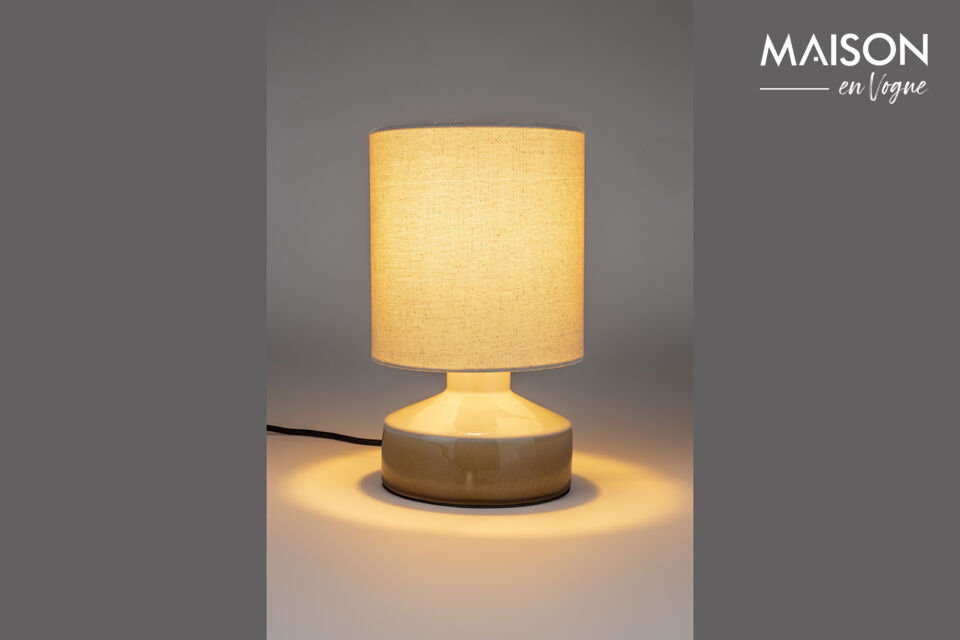 Lámpara de mesa Nook Beige Zuiver