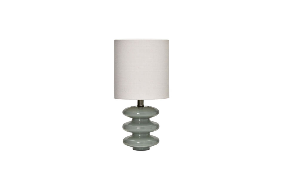 Lámpara de mesa S en vidrio azul claro HDStep House Doctor