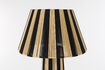 Miniatura Lámpara de pie de metal negro Stripe it up 5