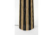 Miniatura Lámpara de pie de metal negro Stripe it up 6