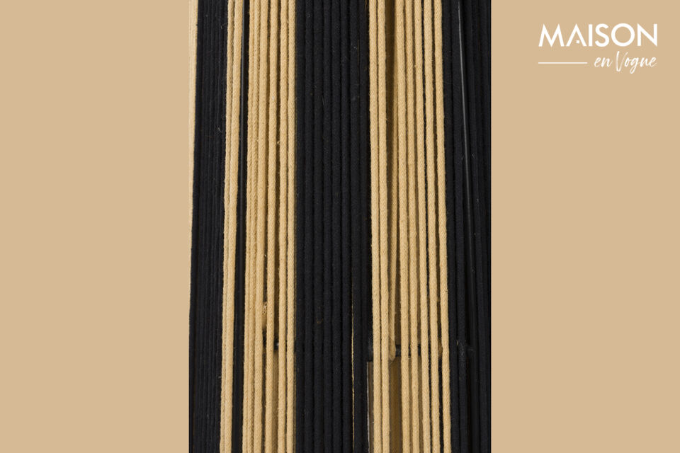 Lámpara de pie de metal negro Stripe it up - 6