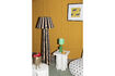 Miniatura Lámpara de pie de metal negro Stripe it up 2