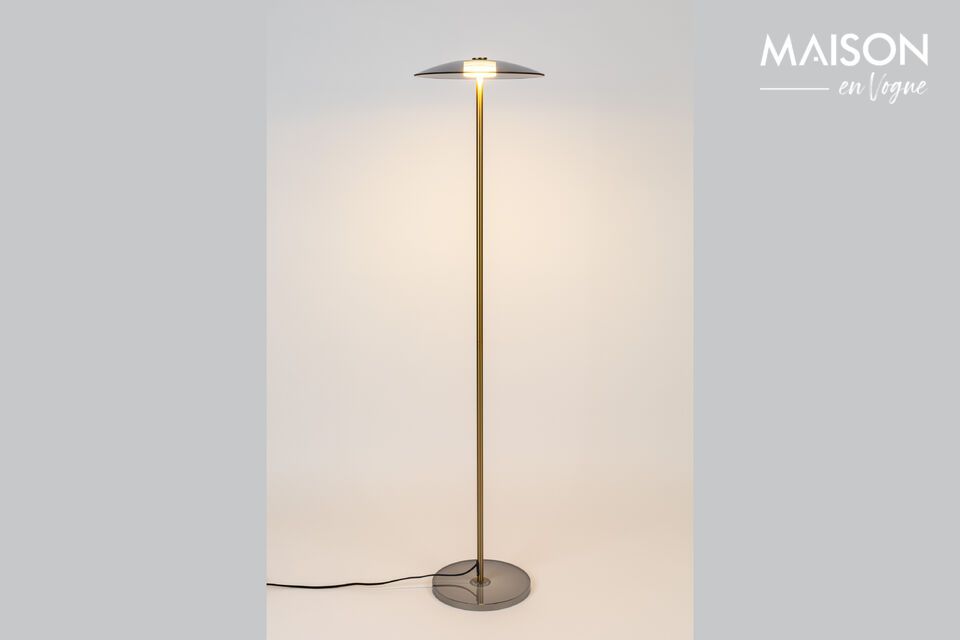 Con sus armoniosas dimensiones (30 cm x 30 cm x 132 cm) y su diseño minimalista