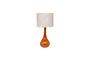 Miniatura Lámpara de sobremesa de cristal naranja Magic Clipped