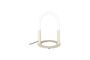 Miniatura Lámpara de sobremesa de hierro beige Arch Clipped
