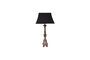 Miniatura Lámpara de sobremesa de madera oscura Beaussant Clipped