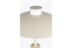 Miniatura Lámpara de sobremesa de travertino beige Cole 22
