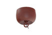 Miniature Lampe à poser 25x26 cm métal rouge brillant Mero 4