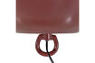 Miniature Lampe à poser 25x26 cm métal rouge brillant Mero 6