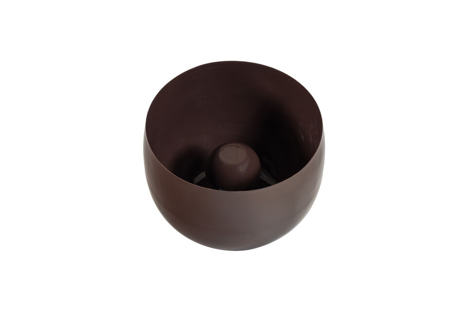 Formes rondes et chaleureuses Finition brillante luxueuse Couleur brune chaleureuse et tendance Un