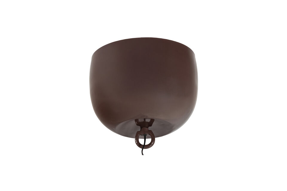 Ses formes rondes et chaleureuses ainsi que sa couleur brune tendance font de cette lampe un