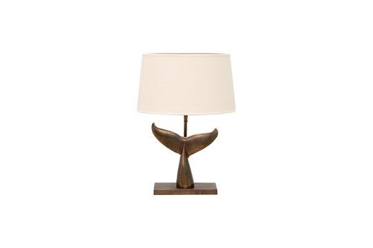 Lampe à poser en aluminium cuivre Baleine