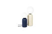 Miniature Lampe à poser en céramique bleu Dash 12