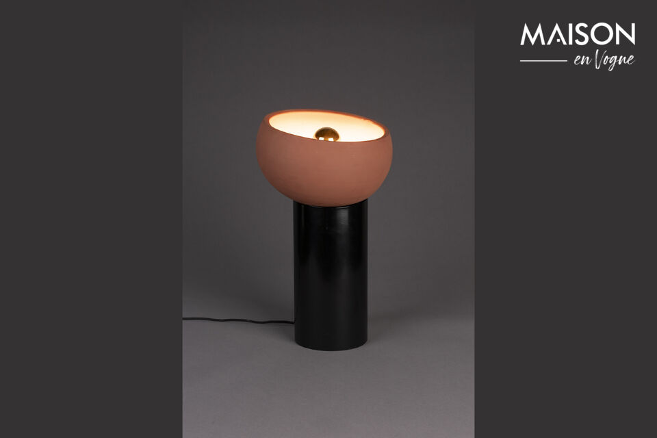 Lampe à poser en céramique rouge Zahra DutchBone