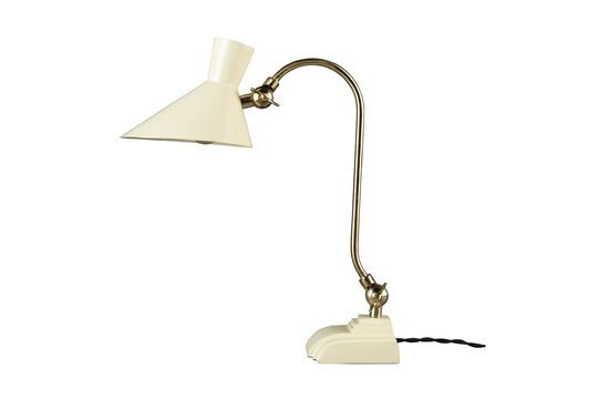 Lampe à poser en fer beige Gaia