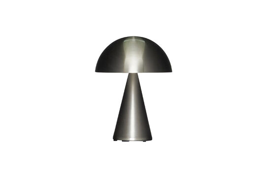 Lampe à poser en fer nickel Mush Détouré