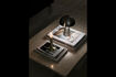 Miniature Lampe à poser en fer nickel Mush 2