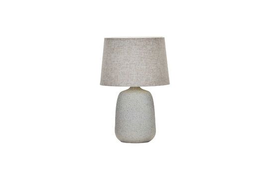 Lampe à poser en grès blanc Tana