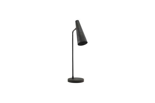 Lampe à poser en laiton noir mat 