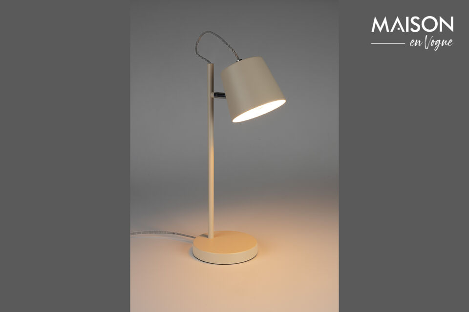 Lampe à poser en métal cuivre Buckle Head - 13