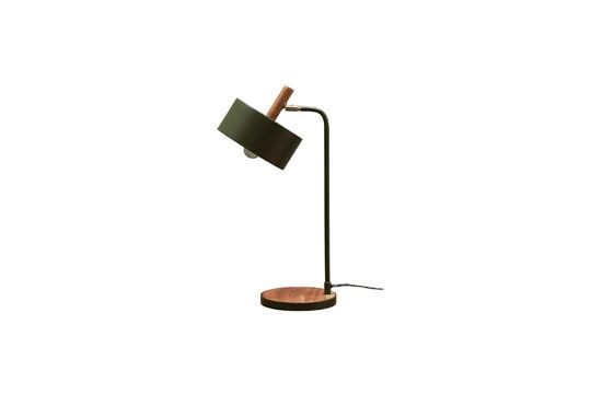 Lampe à poser en métal vert Olive