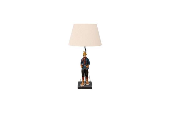 Lampe à poser en résine multicolore Randonneur