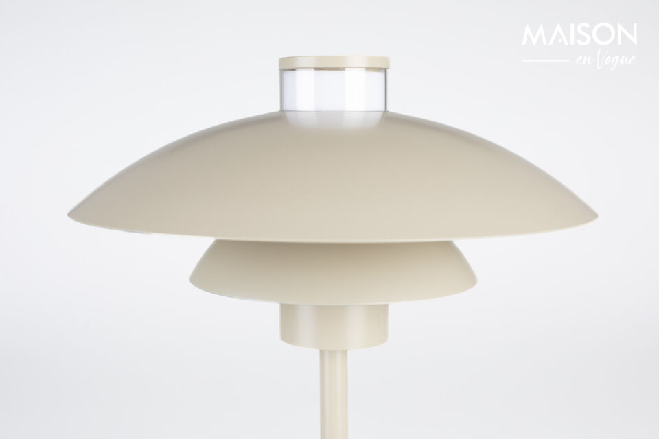 Lampe à poser en travertin beige Cole - 21