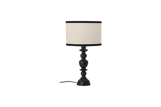 Lampe à poser noire Sela