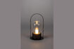 Miniature Lampe à poser rechargeable en fer noir Smarty 2