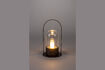 Miniature Lampe à poser rechargeable en fer noir Smarty 3