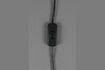 Miniature Lampe carrée en aluminium doré Rico 3