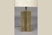 Miniature Lampe carrée en aluminium doré Rico 8