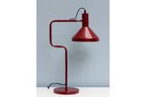 Lampe de bureau en métal rouge Baltimore