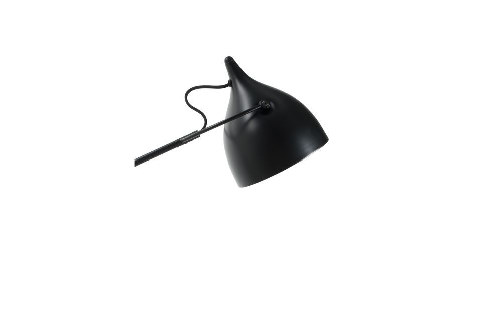 Lampe DEL de bureau NOMA avec loupe, 20 po, noir