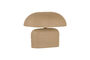 Miniature Lampe de table 26x37x37 cm métal beige Tilo Détouré