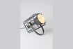 Miniature Lampe de table Cage noire 2